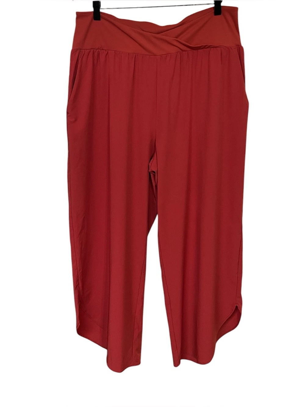 HALARA Breezeful High Waisted Crossover Quick Dry Resort Pants with Pockets